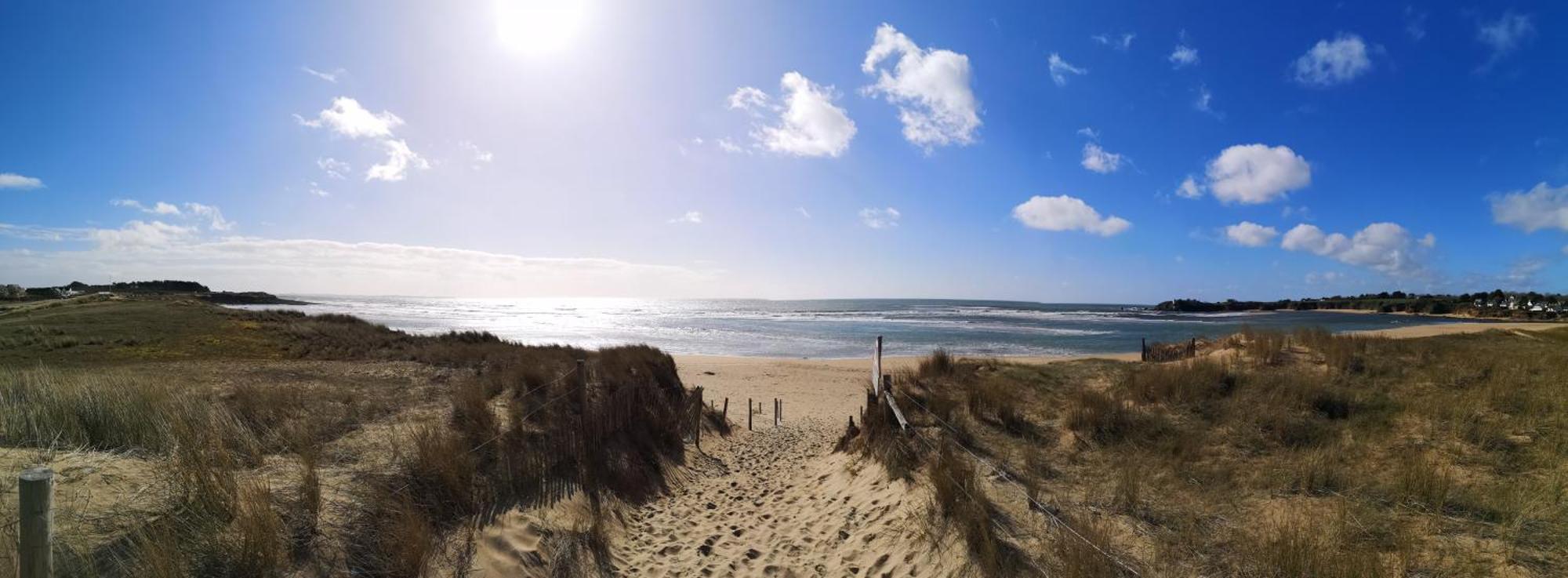 Maisonnette T2 Bord De Mer Guidel Plage Eksteriør billede